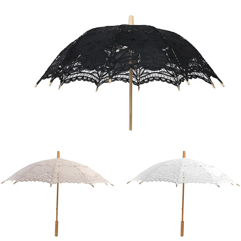 Зонты ручной работы для подружки невесты свадебное украшение кружевной зонтик
