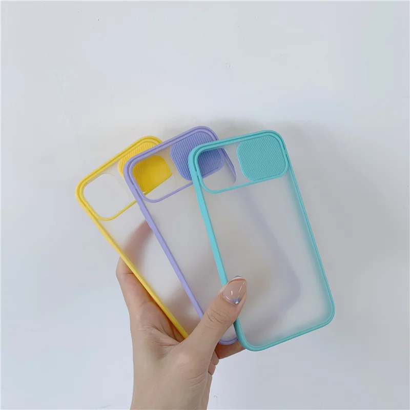 

Camera Lens Protect Phone Case Mate Clear Hard PC Cover For iPhone 11 12 Pro Max Mini 7 8 Plus X XS XR