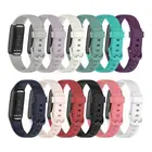 Дышащий ремешок для умных часов Fitbit Luxe, силиконовый спортивный браслет на запястье для умных часов Fitbit Luxe, замена цветного ремешка
