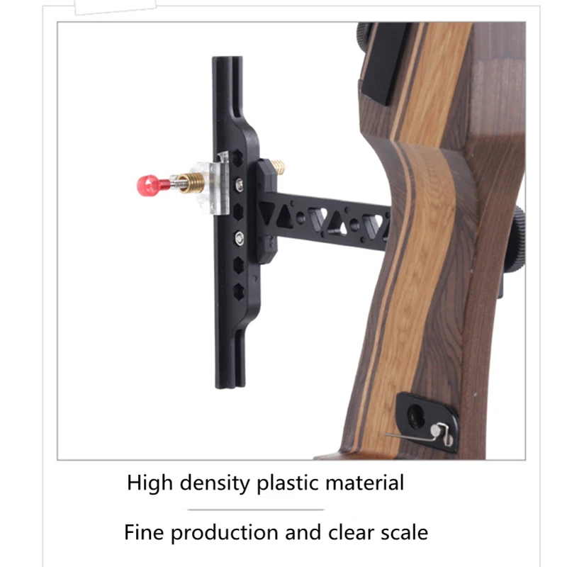 

Single Needle Sight for Recurve Bow Sight Vertical and Horizontal Adjustable Bow T-shaped Cross Sight Archery Bow Accessories