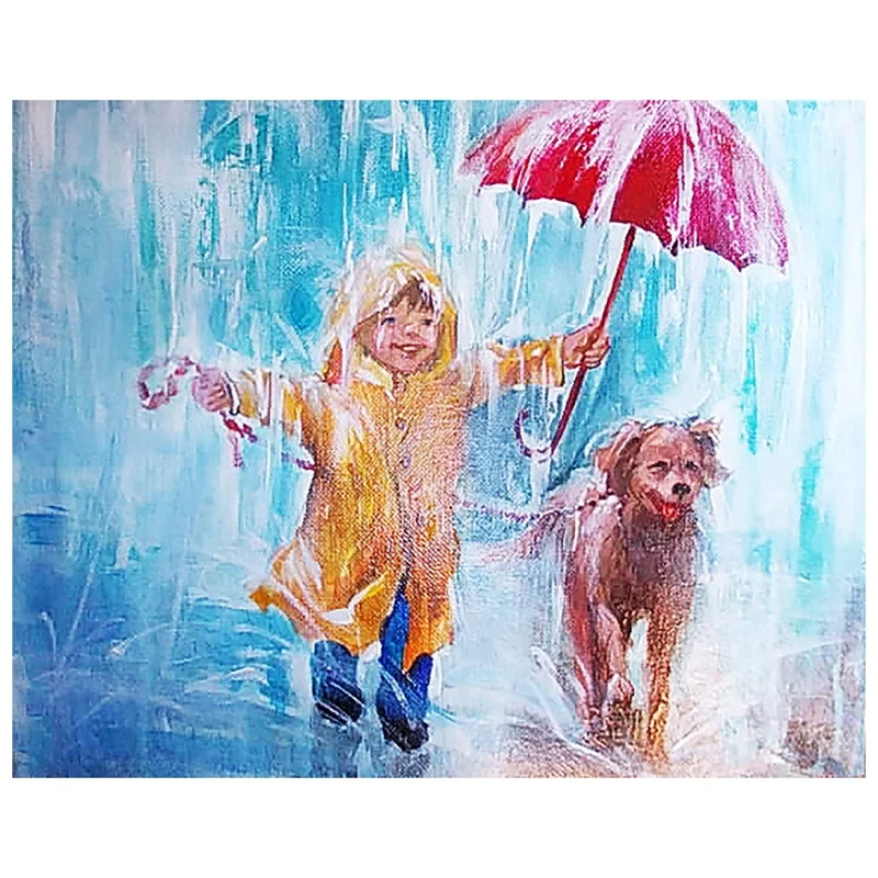 Набор для алмазной живописи сделай сам набор рисования по номерам полная