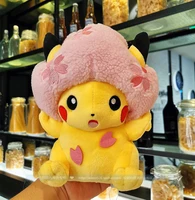 takara pokemon action figure pink cherry blossom pikachu doll plush toy doll limited rare model