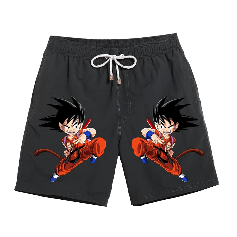 Мужские 3D аниме Dragon Ball Z пляжные шорты Плавки 2019 летние новые быстросохнущие