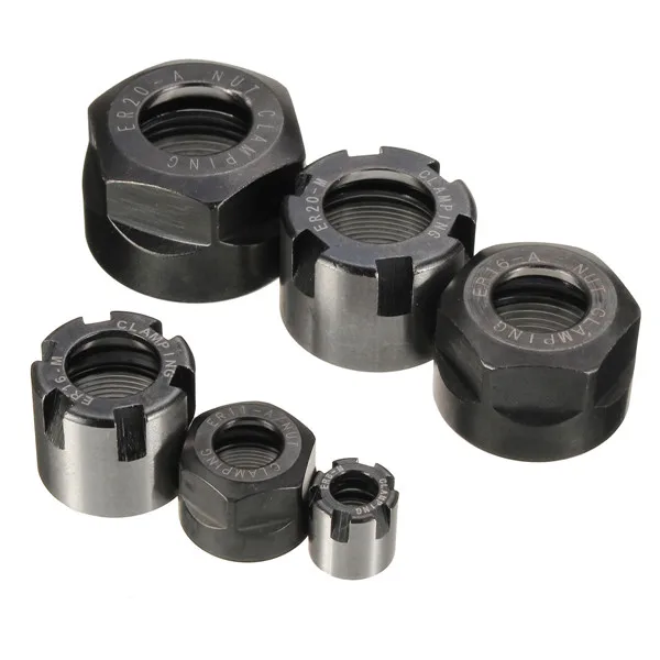 

ER- A M Type Nut Collet Clamping Nut for CNC Milling Chuck Holder Lathe Too