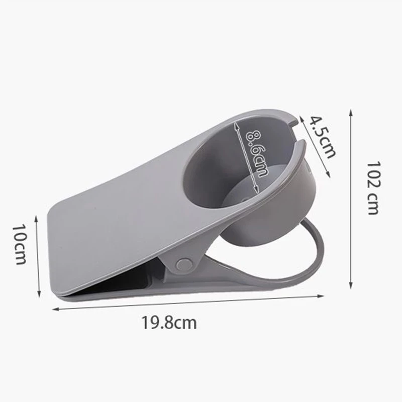 Настольная подставка для чашек офисный держатель с зажимом воды кофе напитков