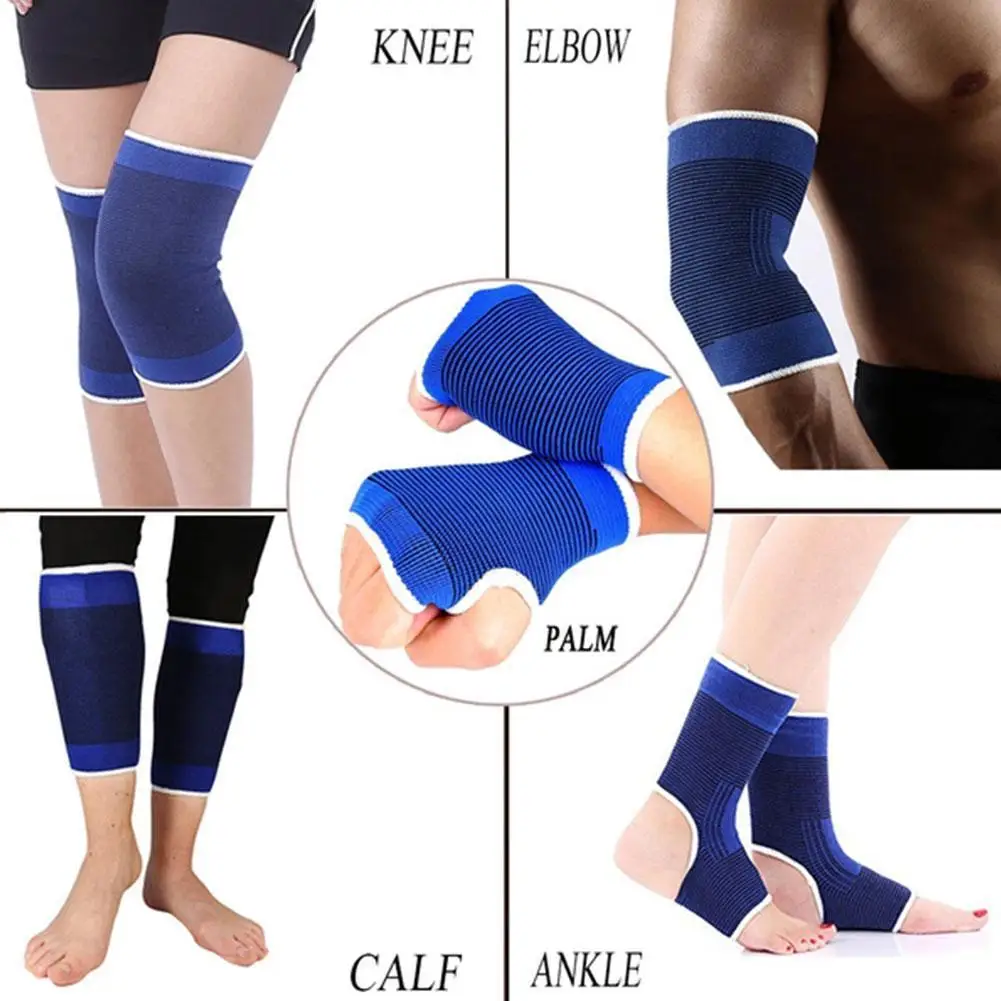 

1 Pair Of Sports Protective Gear Knitted Wrist Support Gear And Protective Sprain Support Knee Prevention Warm Sports Ankle O9J9