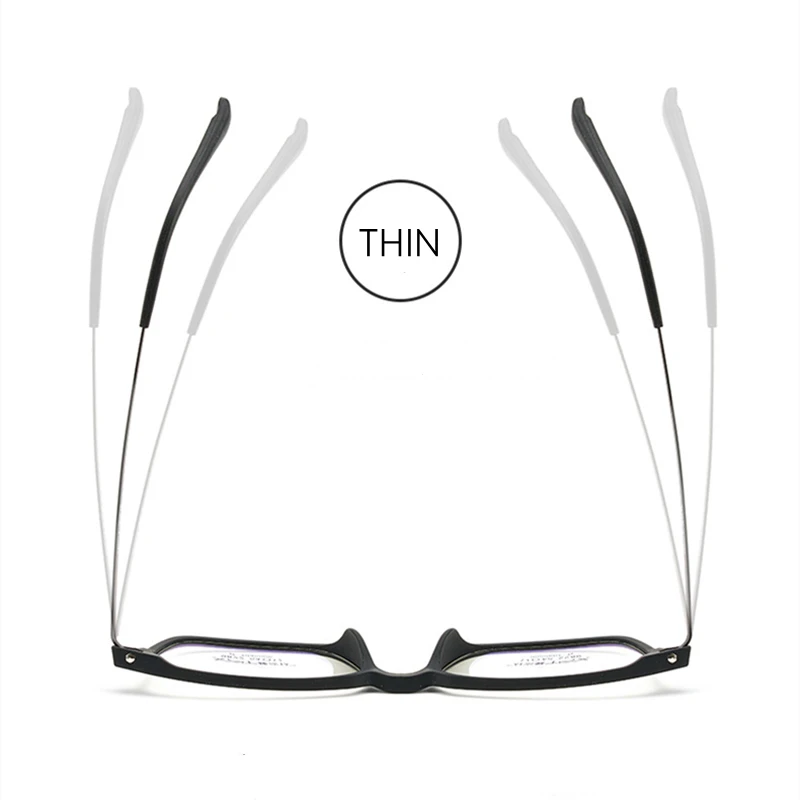 Ультралегкие TR90 очки в оправе из чистого титана для близорукости мужские Удобные