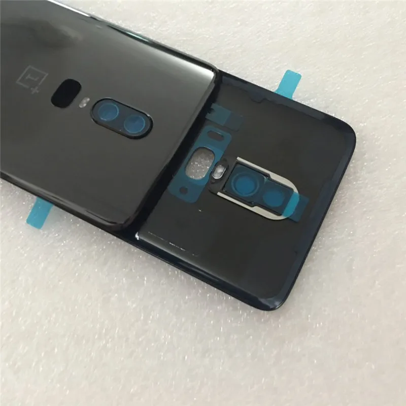 100% оригинальная задняя крышка батарейного отсека средняя рамка для Oneplus 6 1 +