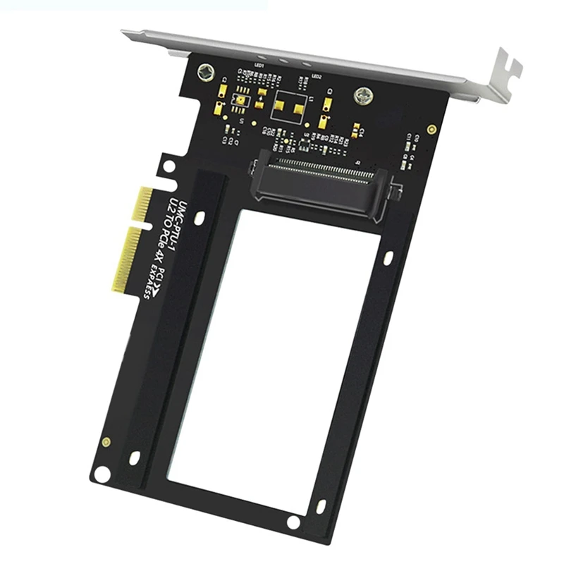 

PCIe to U.2 Expansion Card PCI-E X4 U.2 Adapter Card PCI Express 3.0 SSD Solid State Hard Disk Adapter Card