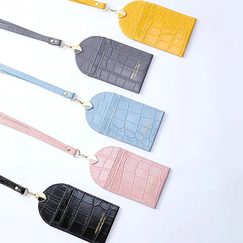 Подвесная многофункциональная сумка для карт с крокодиловым узором держатель