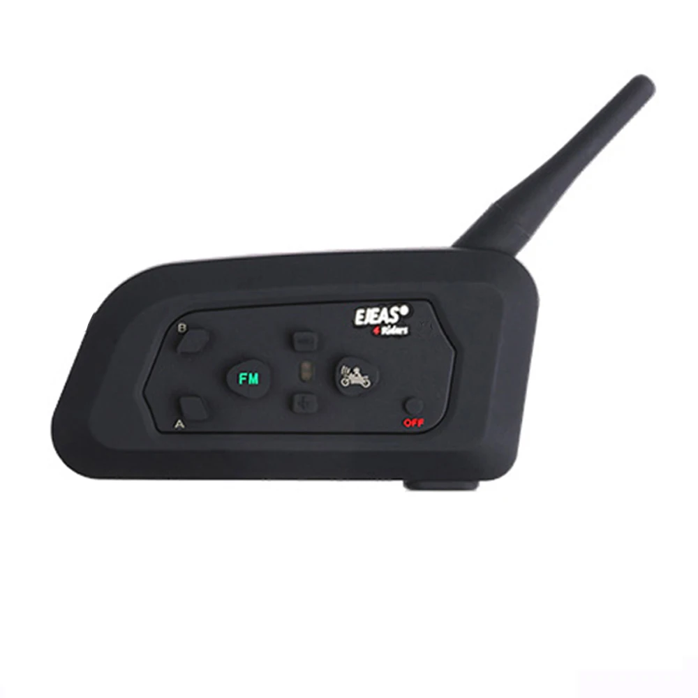 Bluetooth гарнитура для мотоциклетного шлема с FM радио 1200 м|Наушники шлемов| |