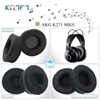 KQTFT белок кожи бархатные Запасные подушечки для наушников для AKG K271 MKII наушники-амбушюры Запчасти наушник крышка подушки чашки