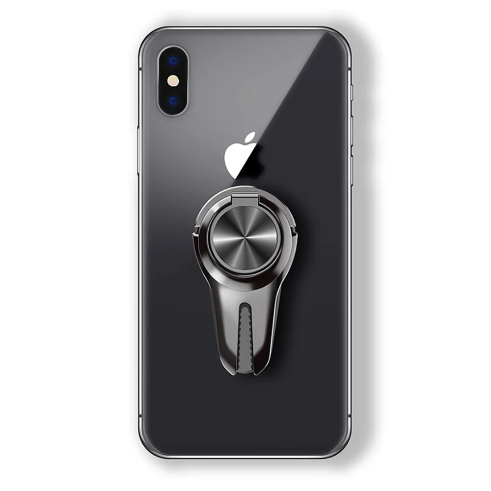 Multi-Function Universal Finger Ring Holder In car Air Vent Mount Support Mobile Cell Smart Phone Stand For iPhone XS X XIAOMI