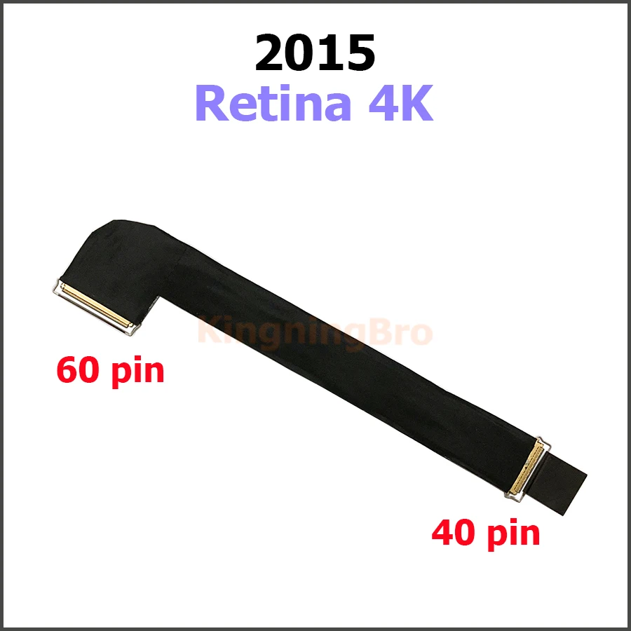 New LCD LED LVDS Screen Display Cable For iMac 21.5&quot A1418 Late 2015 Retina 4K Resolution 40pin+60pin | Компьютеры и офис
