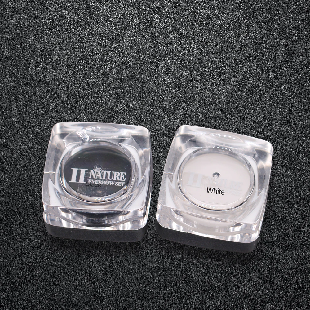 PCD микро пигмент для бровей Перманентный макияж 11 цветов квадратные бутылочки