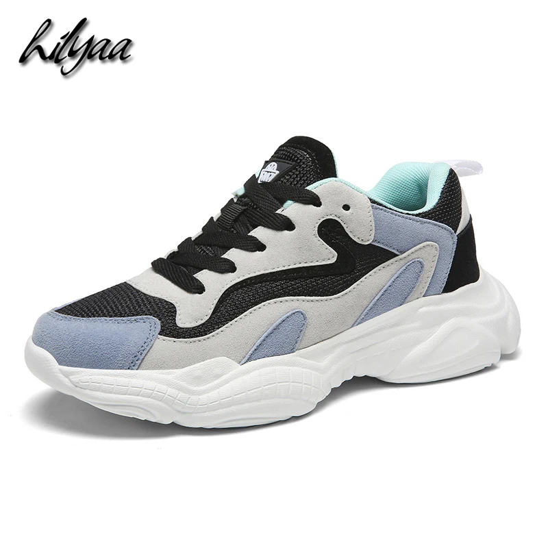 

Новинка; женские кроссовки; обувь на платформе; женская обувь на плоской подошве; Повседневная дышащая Уличная обувь из искусственной кожи ...