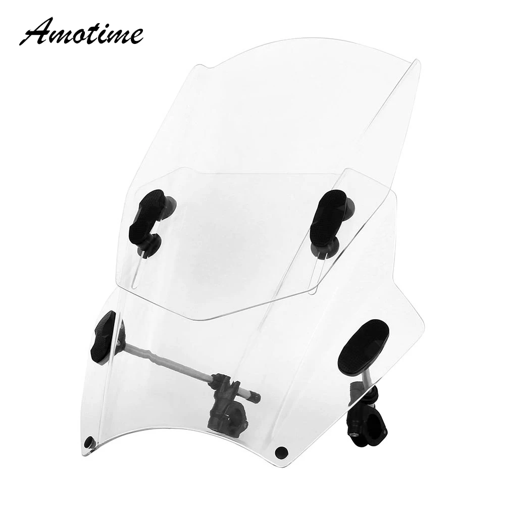 Регулируемое ветровое стекло для мотоцикла, лобовое стекло для YAMAHA