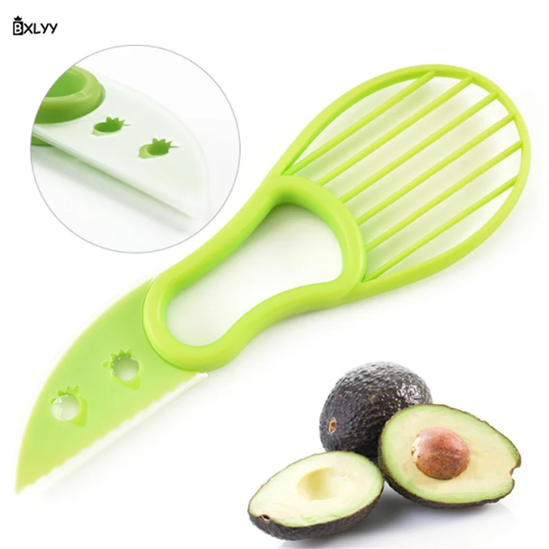 

Plastic Avocado Slicer Corer Kitchen Gadget Vegetable Cutter Kitchen Accessories Knife Form for Cooking Kitchenware Cuisine.8z