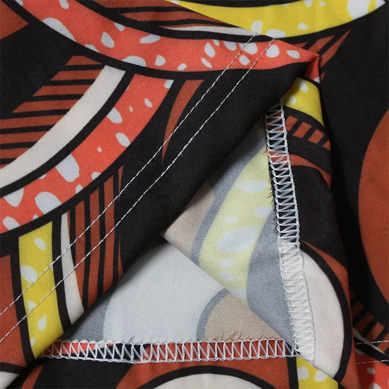 Женская юбка макси в африканском стиле Dashiki Kente Kanga большого размера с эластичным