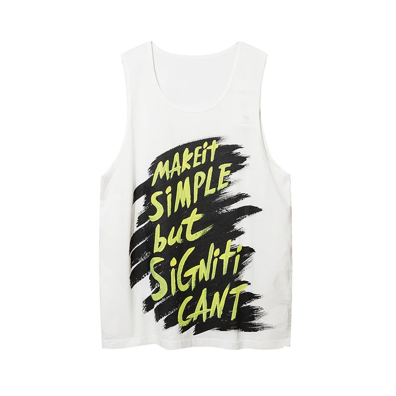 

Vefadisa Fashion Summer Letter Print Tank Tops Women 2021 New Women Top Plus Size Sleeveless T-shirt Black Green White QYF5719