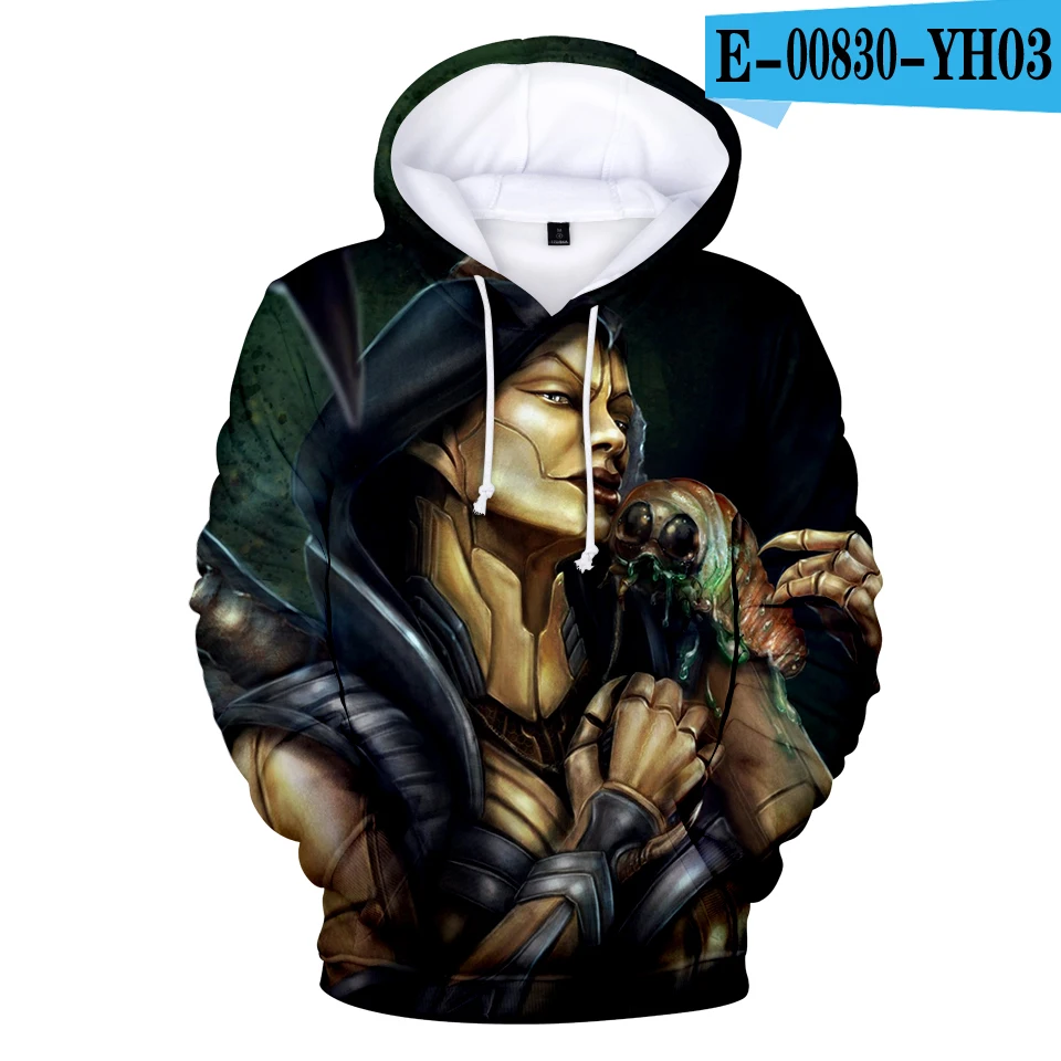 3D Mortal Kombat костюм 11 толстовки с длинным рукавом Толстовка для игры Косплей kpop мужская Толстовка Осень Зима Топы боевые толстовки - Цвет: Армейский зеленый