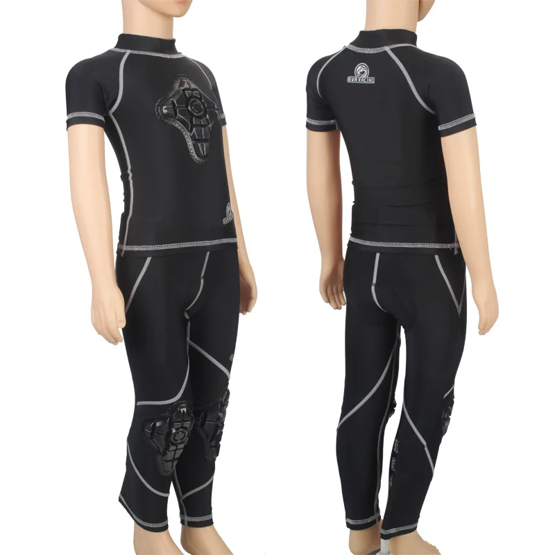 Детский баланс велосипед соревнования Защитное Снаряжение Набор броня одежда