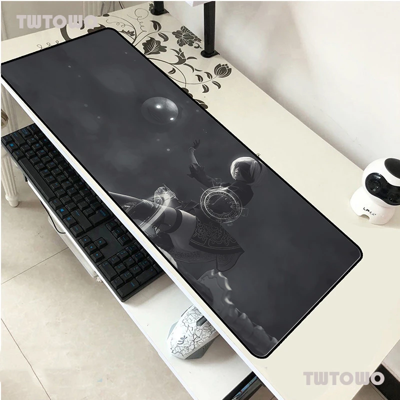 

NieR Automata Mouse Pad 900x400x2mm Mouse Mat Laptop Big Padmouse Notbook Computer Gaming Mousepad Popular Gamer Play Mats