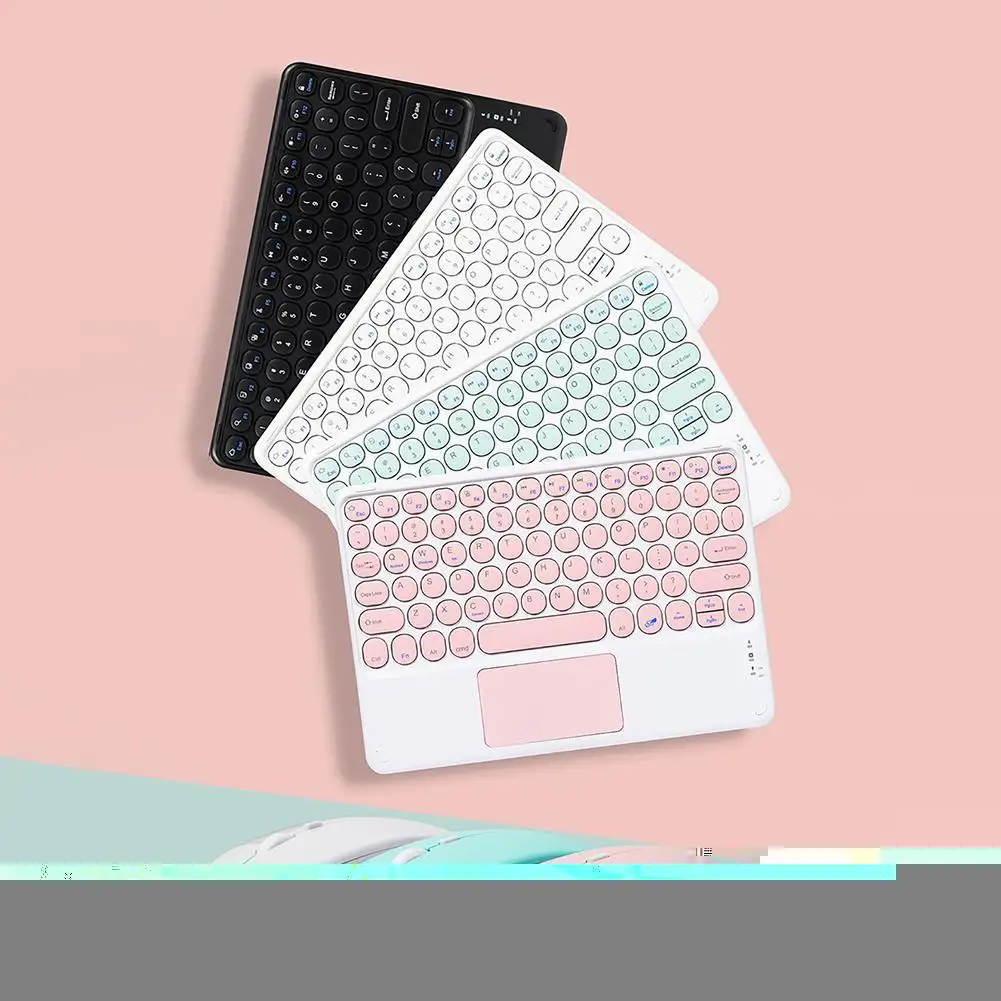 

For IPad Keyboard And Mouse Combo Wireless Bluetooth Keyboard For IPad Xiaomi Samsung Huawei Tablet Android IOS Windows