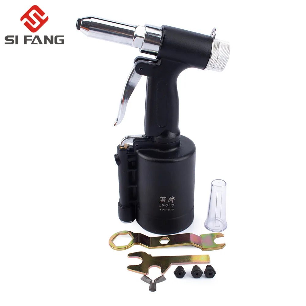 Пневматический инструмент для заклепок В индустриальном стиле подходит гвоздей