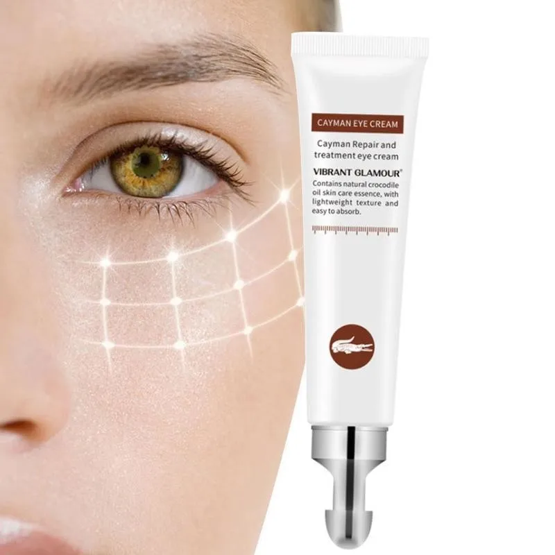 

Collagen Repair Eye Cream Hyaluronic Acid Anti Dark Circles Remove Crocodile Anti Puffiness Eye Care Cream 20ml