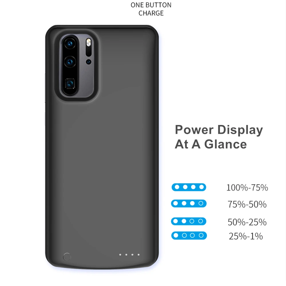 Araceli для huawei P30 Pro чехол аккумулятора умный резервного зарядного устройства блок