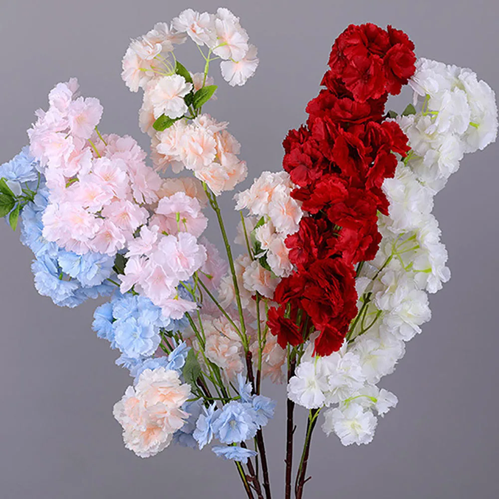 

Artificial Flower Engineering Landscaping Encryption Cherry Blossom Arch Branches Wedding House Indoor Party Ceiling Decoration