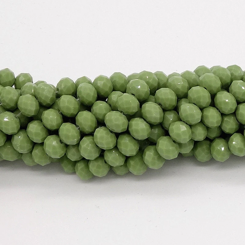 Хрустальные чешские бусины STENYA 4*3 мм из камня Рондель черный кварц яшма украшения