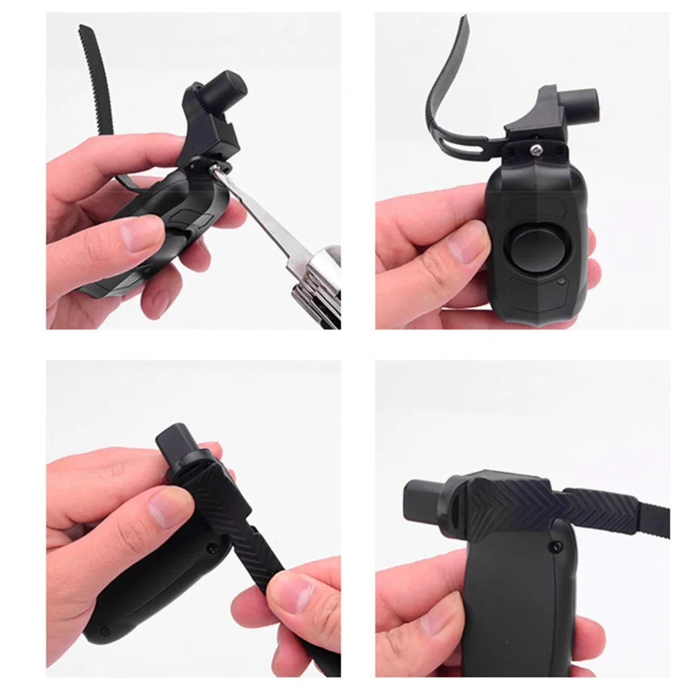 

USB Charge Wireless Horn Lamp Bell(Black)