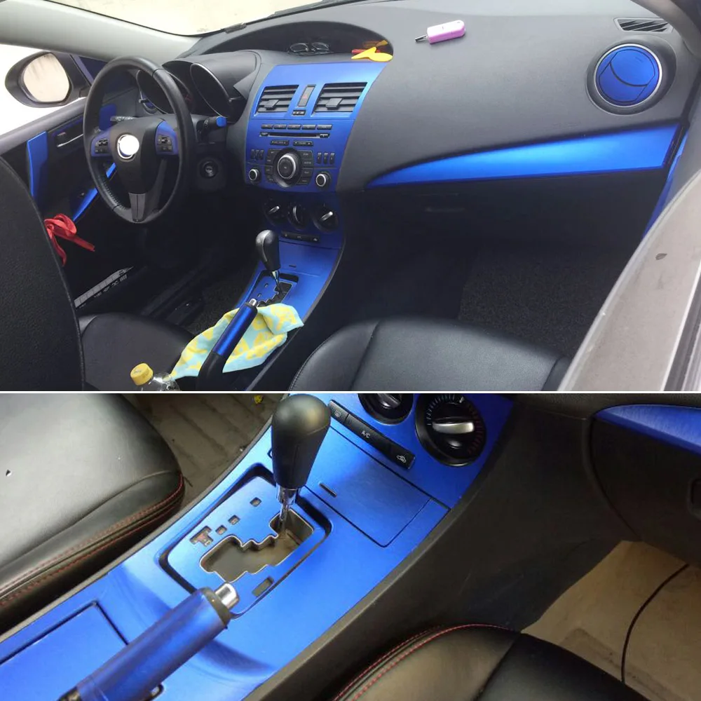 Для Mazda 3 2010-2015 интерьерная Центральная панель управления дверная ручка 3D/5D