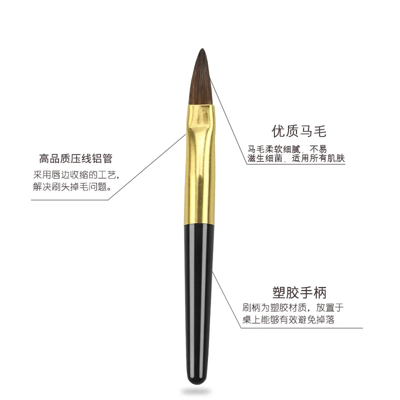 Мини дорожная Щетка для губ черные кисти макияжа 5 7 см микрокисти аппликатор