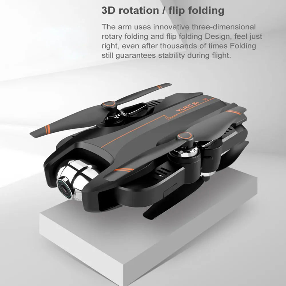 Рождественский подарок S5 Профессиональный селфи Дрон 4K двойной X50 зум камера WIFI