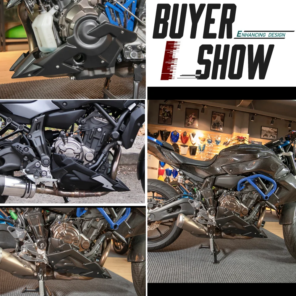 Двигатель мотоцикла спойлер живот Пан нижний обтекатель Монтажный кронштейн для