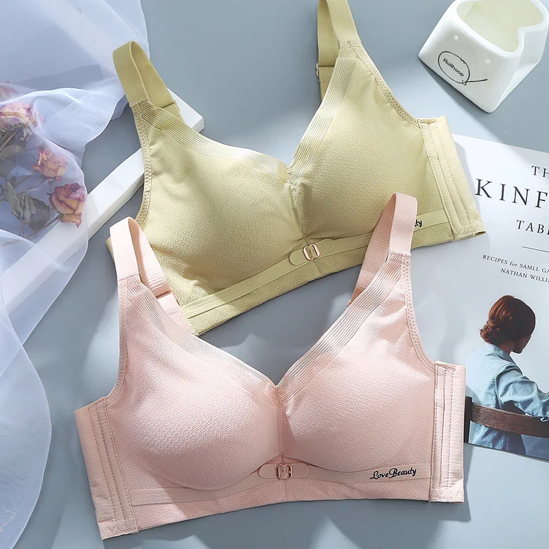 

003 # in the small chest also can wear thin no rims on the bra cup deep V ~ sexy vice milk gather underwear