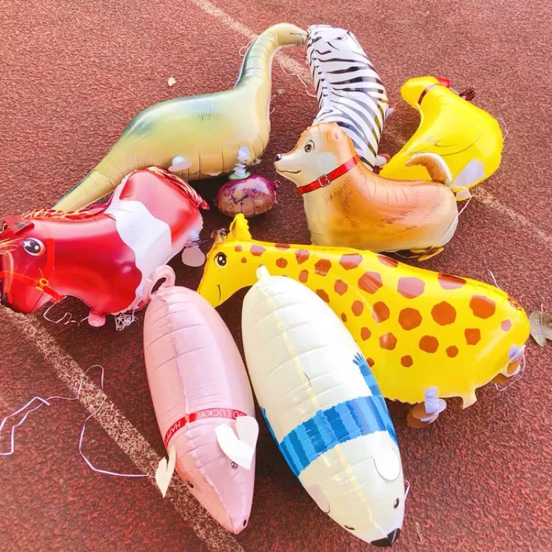 Новинка 50*55 см милый мультяшный куриный воздушный шар из фольги в виде животного