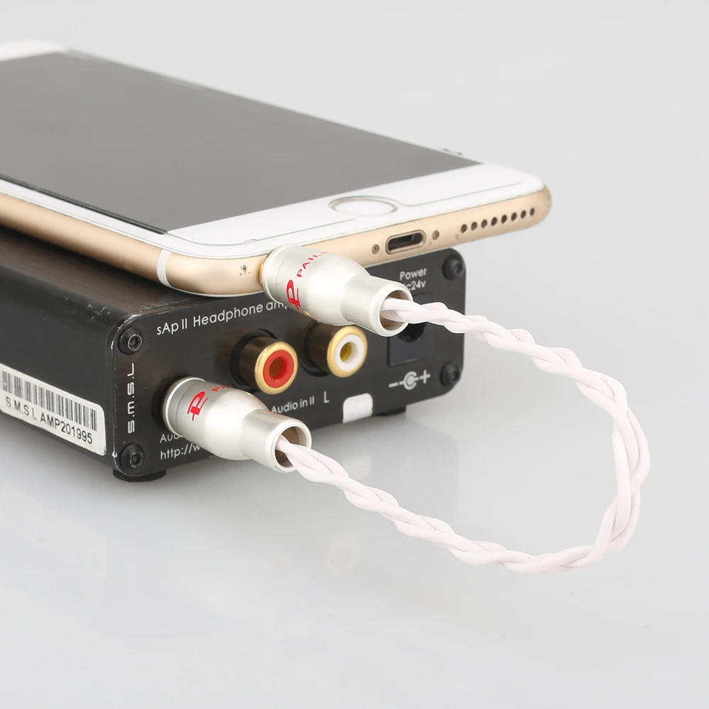 

Audiocrast OCC Copper 3.5mm to 3.5mm Audio Cable Male to Male Aux Cable Record Cable Male-Male