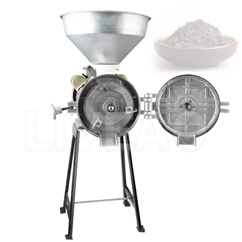 

Grains Herbal Powder Miller Dry Food Grinder Machine High Speed Intelligent Spices Cereals Crusher