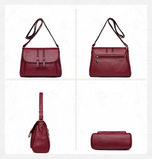 Новая модная вместительная сумка через плечо для женщин сумки мессенджеры