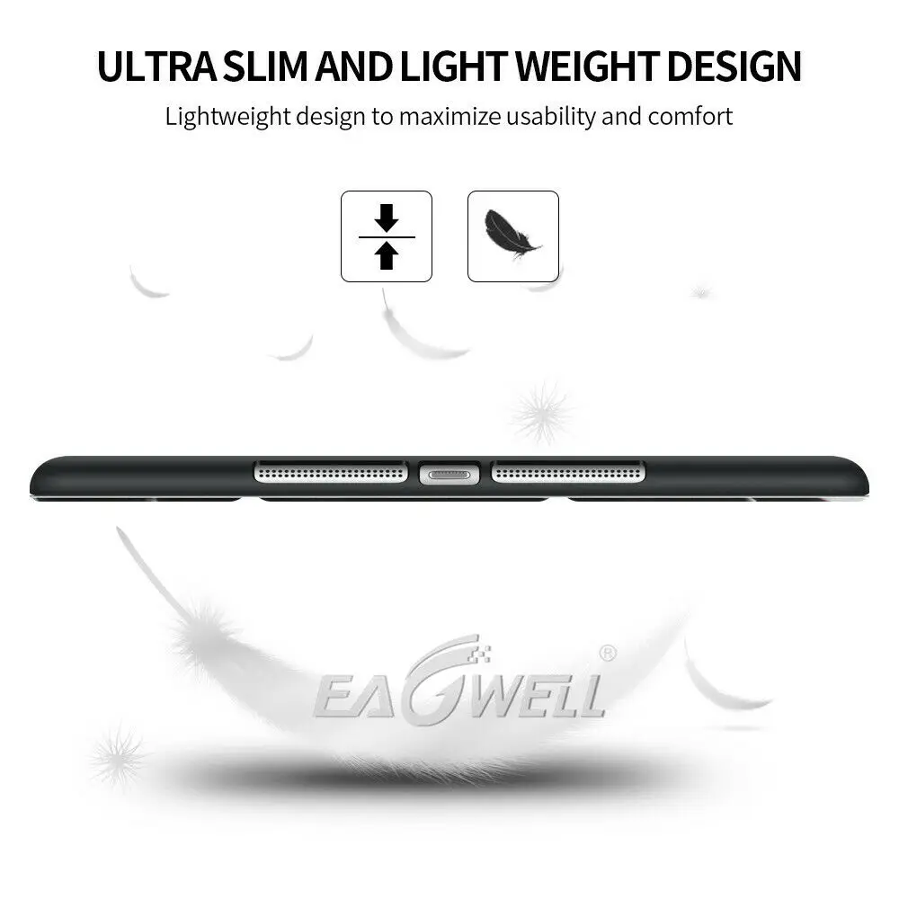 Умный кожаный чехол для планшета iPad Pro 10 5 дюйма Ультратонкий чехол-книжка с