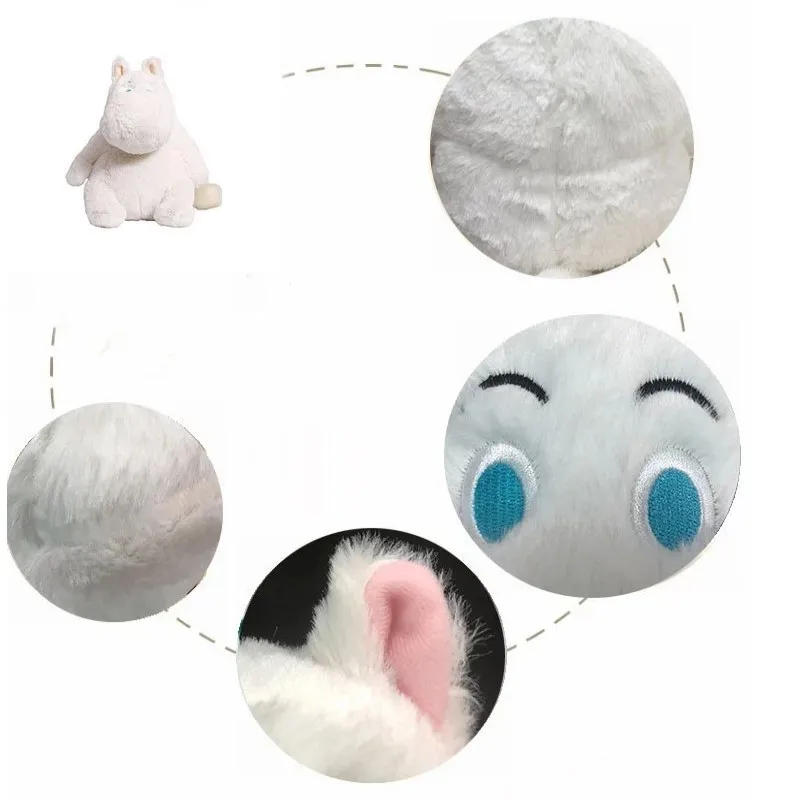 Детские плюшевые игрушки 35 см мультяшный Бегемот Успокаивающая кукла для