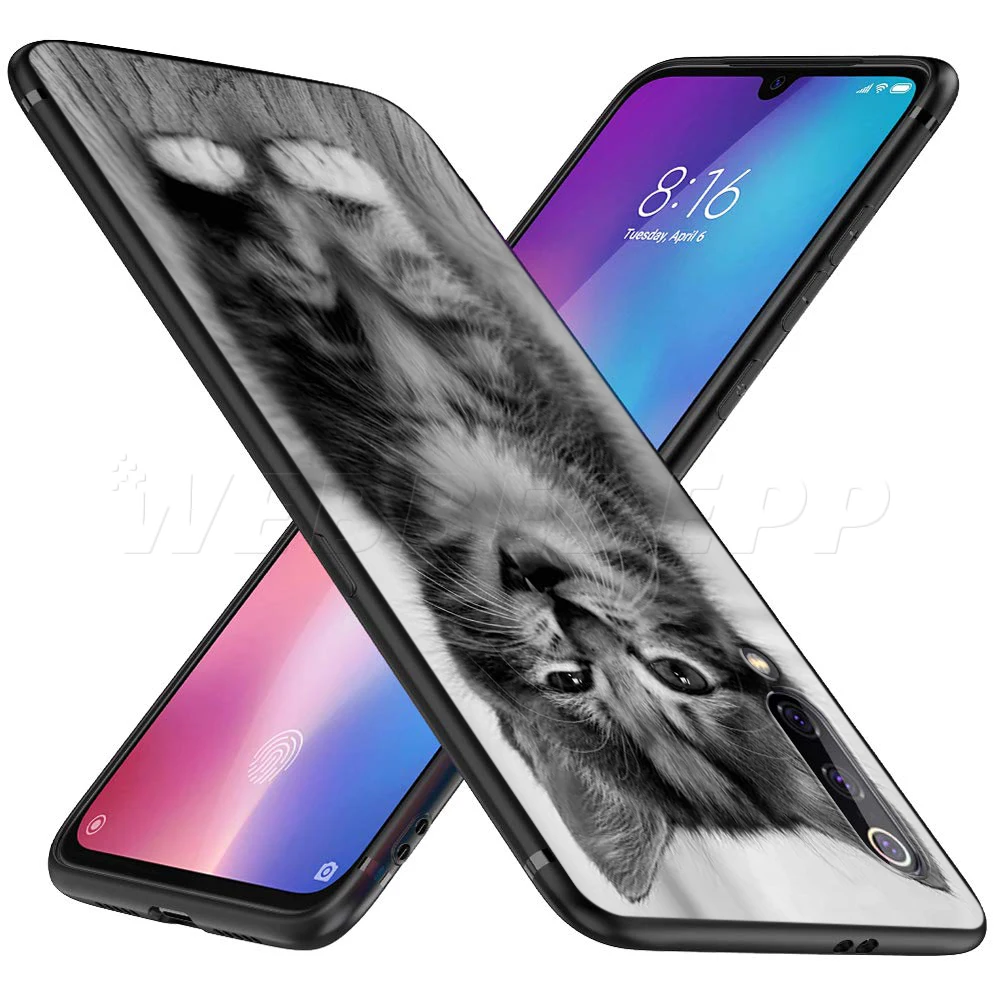 Чехол с забавным котенком для Xiaomi Redmi 4A 4X 5 5A 6 6A 7 7A S2 Note Go K20 Pro Plus Prime 8T|Бамперы| |