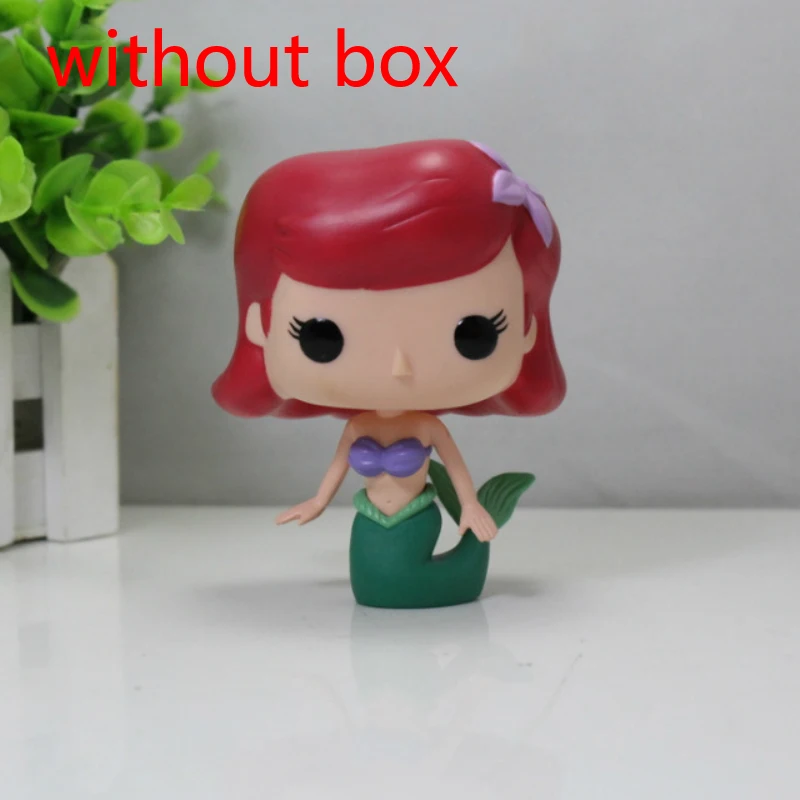 27 nobox Funko Поп принцесса Белоснежка Эльза Белл Алиса Золушка фигурки 10 см ПВХ Модель Коллекция подарок игрушки для девочек на день рождения - Цвет: 27 nobox
