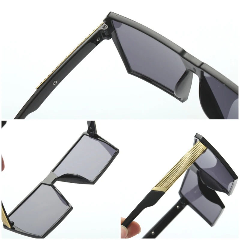 Мужские и женские очки с большой оправой TOEXPLORE брендовые дизайнерские квадратным