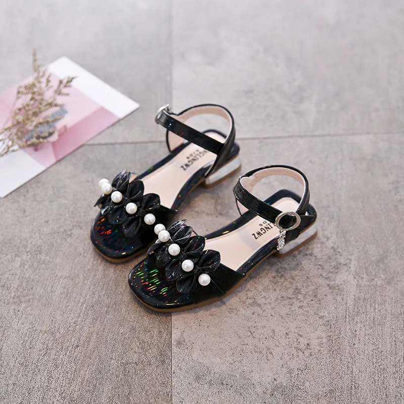 Girls' Sandals Summer Medium and Large Children's Soft Soles Primary School Students' Non Slip Girl Baby Princess Shoes | Обувь