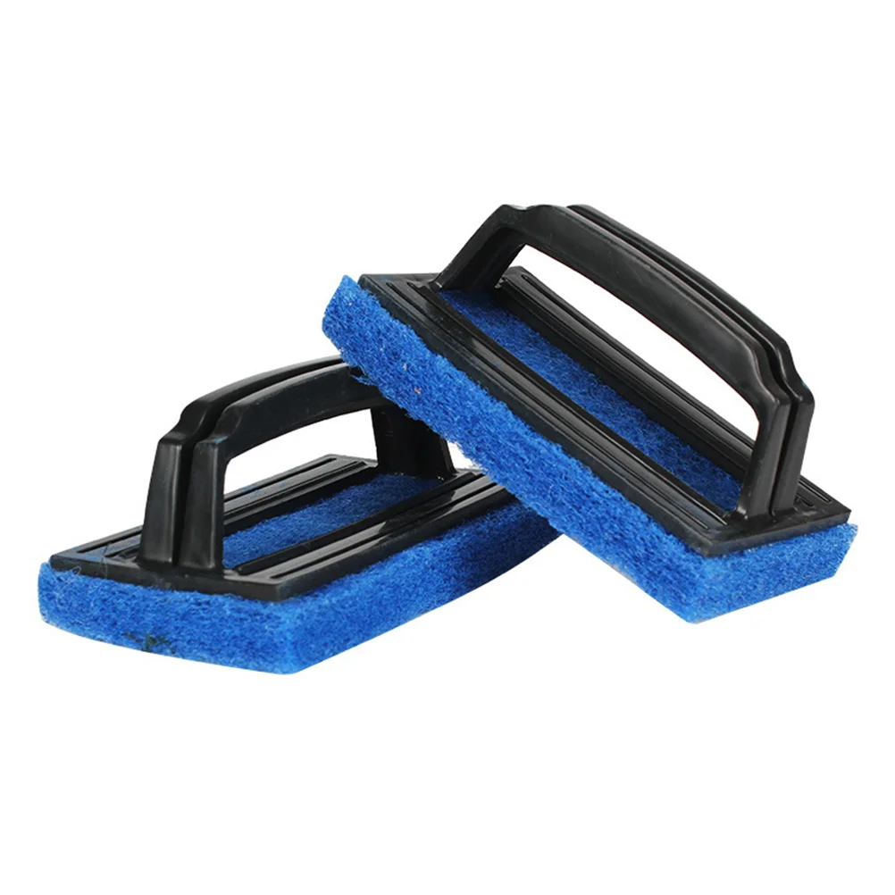 

2pcs Single-side Sponge Brush Fish Tank Cleaning Tool Glassware Clean Brushes